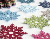 Paper Snowflakes Diecuts - your color choice
