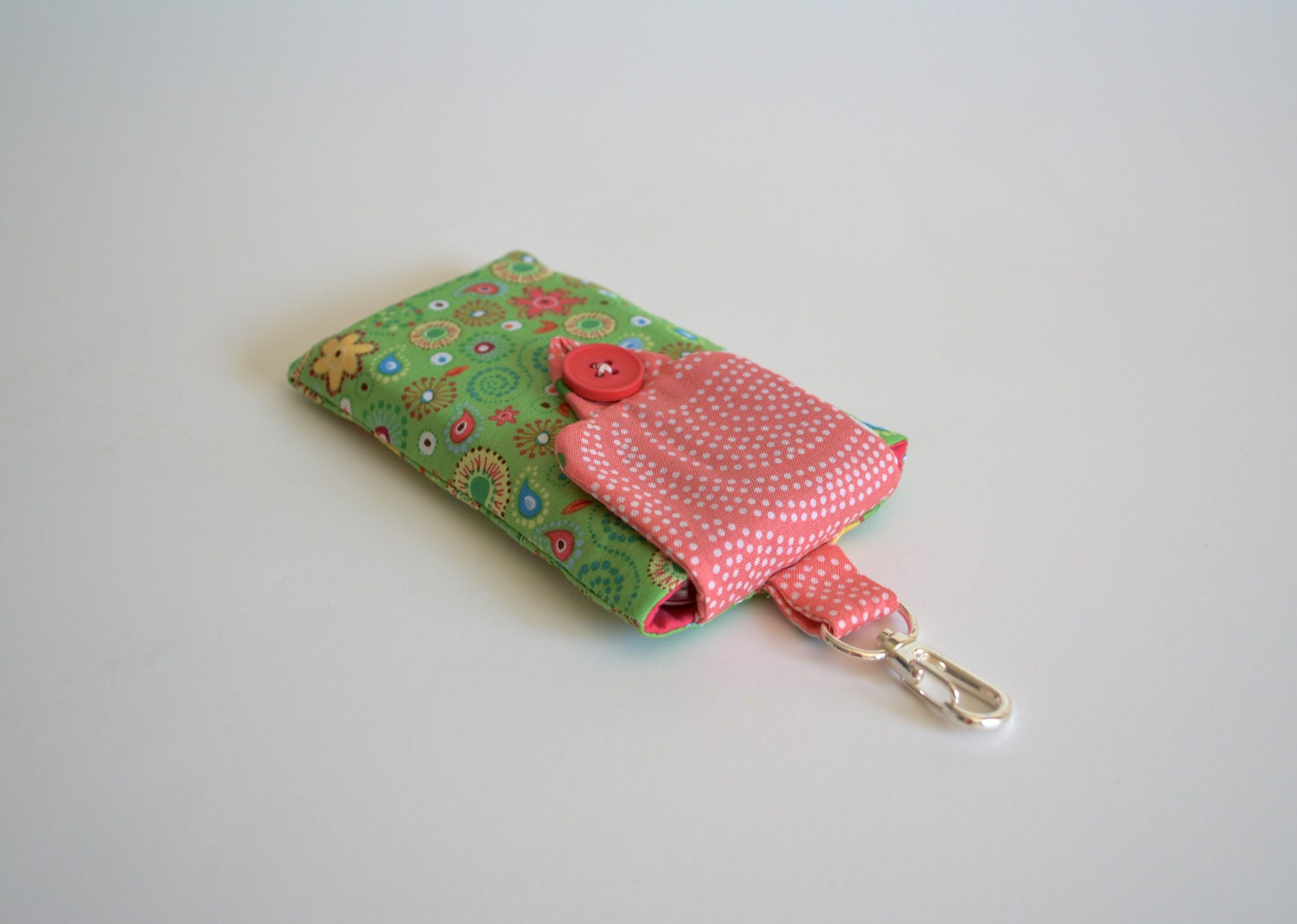 iPhone/iPod Sleeve with Pocket and Hook