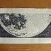 Half Moon linocut