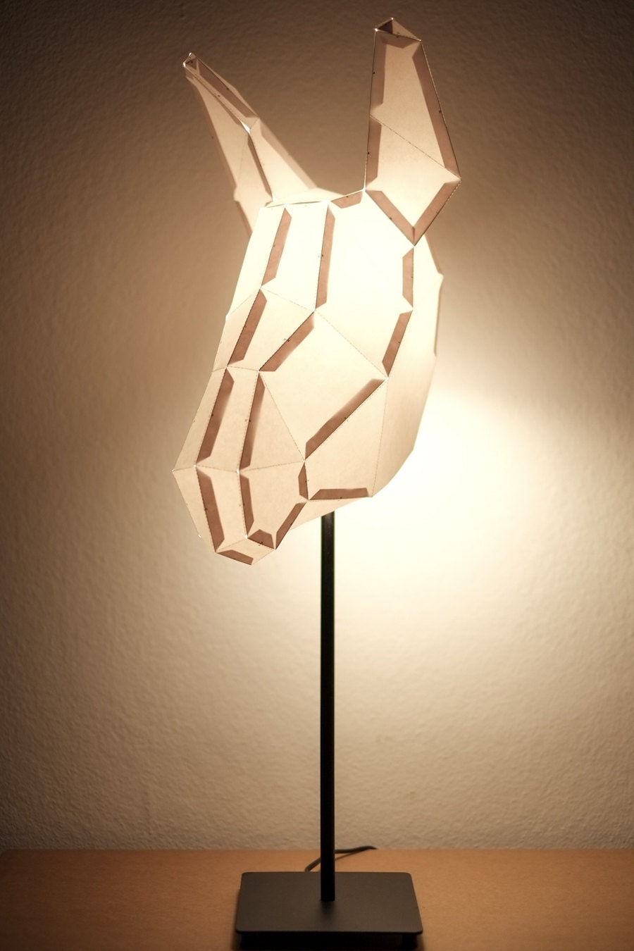 Donkey Medium - do it yourself paper lampshade