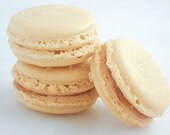 Edible Favor French Macaron 12 Sea Salt Caramel Macaroons Gift Splendid Sweet