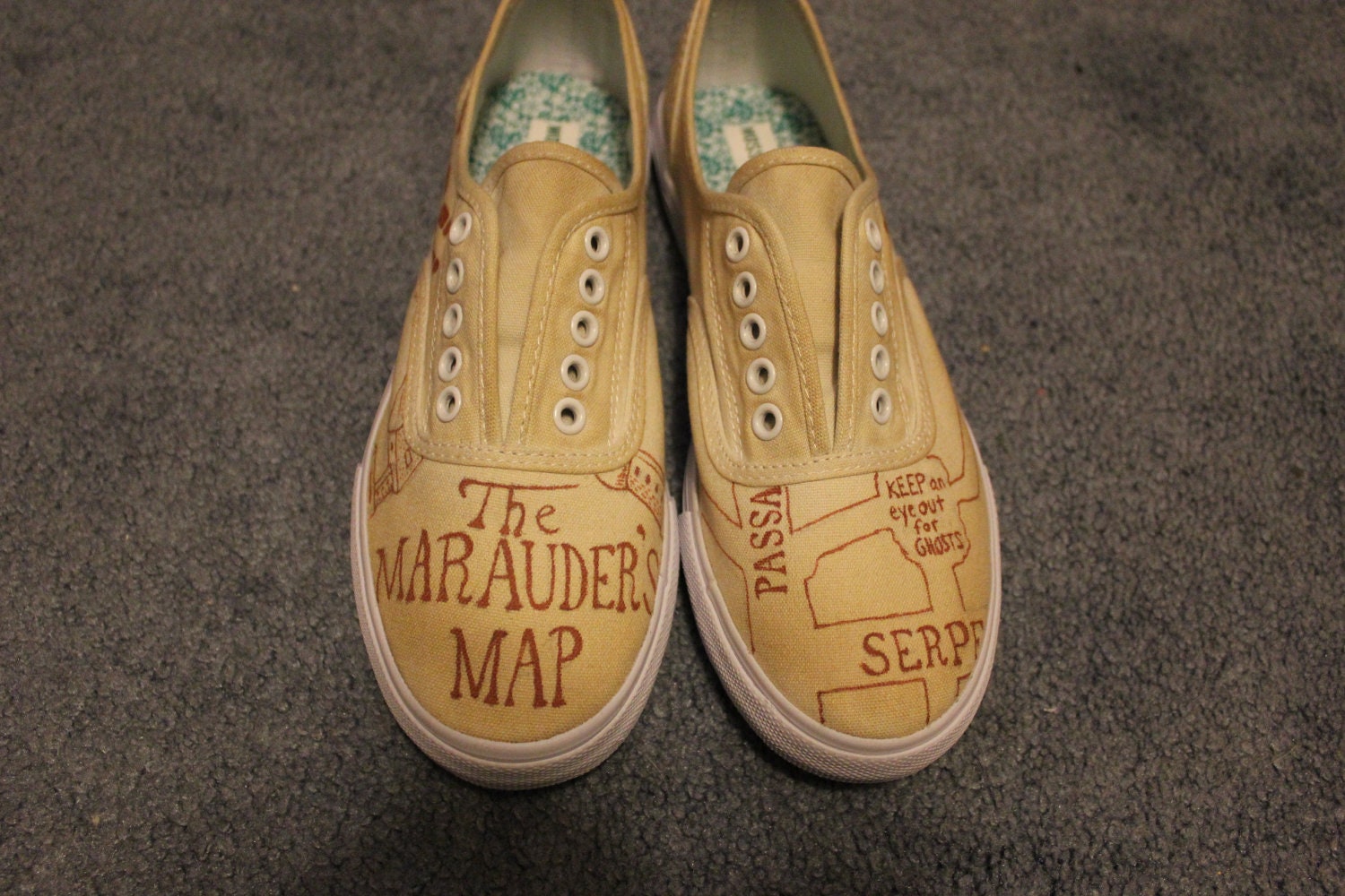 Hand Painted Harry Potter Shoes