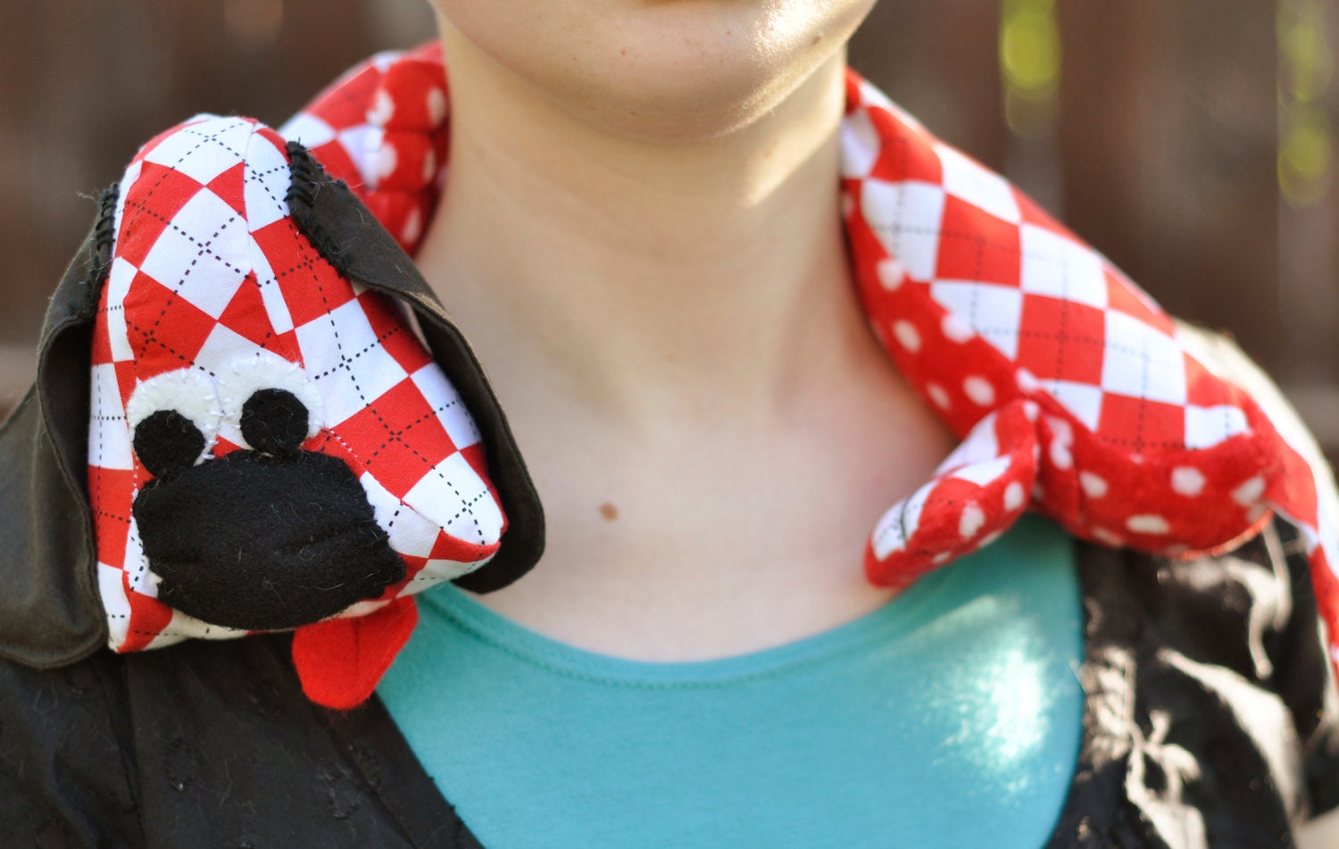 Dashing Dachshund Neck Warmer Pattern