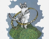 Truffaldina the Cat: Limited Edition Print of 9