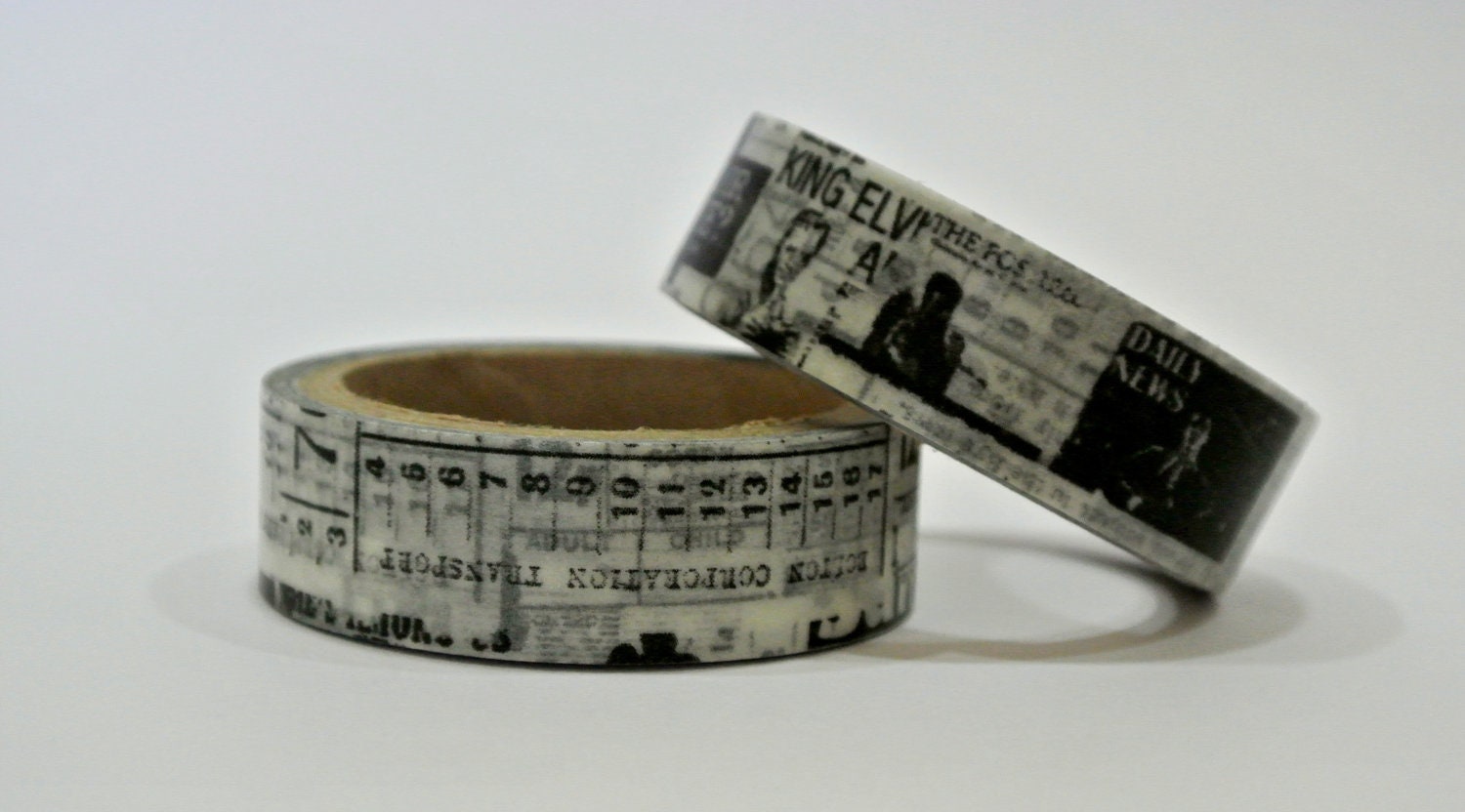 Newsprint Washi Tapes / Japanese Masking Tapes