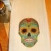 Day of the Dead Skull Kitchen Towel, Tea Towel, Flour Sack Design 004