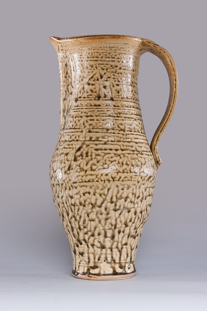 Elegant Oak Ash Pitcher