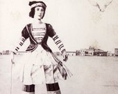 Black and White Art - Ballerina, Limited Edition Print of Pen & Pencil Original, Surreal, Petrushka, Unique, Gift For Dancer