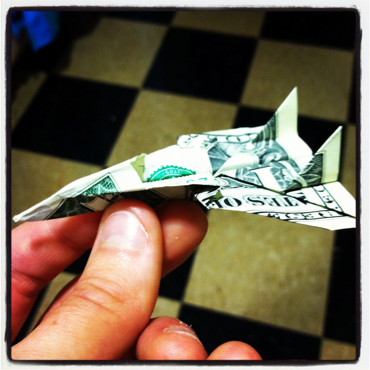 Fighter Jet Origami