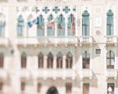 Venice Photography - Il Palazzo Guistinian, Gothic Palace, Grand Canal, Italy Travel Photograph Wall Decor