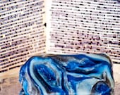 Sing Blue Silver Duran Duran Inspired Soap, Ice Blue With All Natural Scents of Rose Jasmine Amber and Floral Waxes