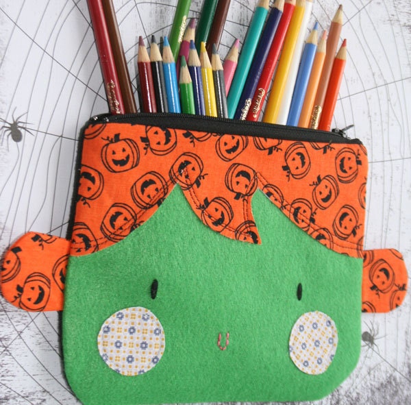Sweet Witch zipper pouch