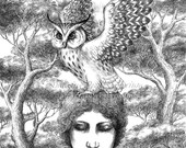 Wisdom Seeks You - 8x10" Giclee Art Print