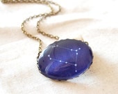 Gemini Constellation Necklace. Gemini Necklace, Zodiac Sign Necklace, June Birthday.