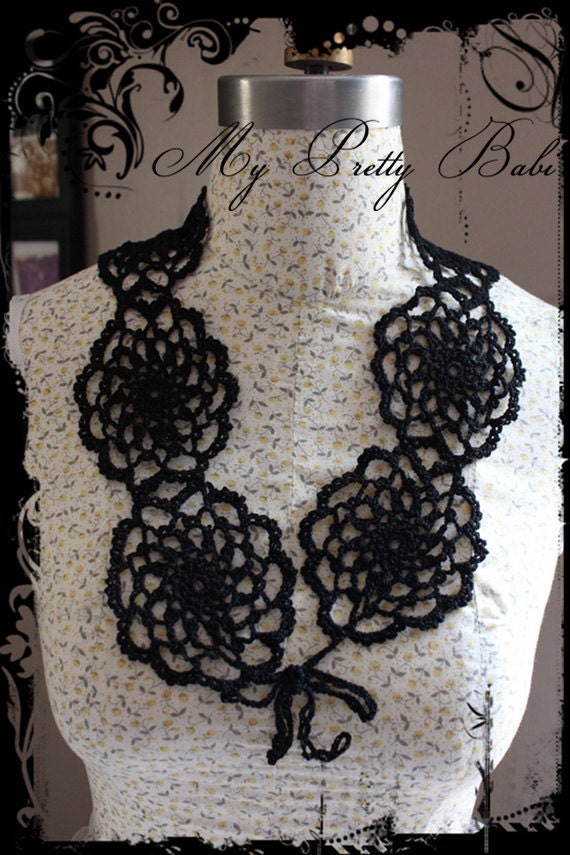 Crochet Necklace Crochet Custom Made to Order