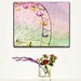 Large Canvas Art, Ferris Wheel, Large Wall Art, Carnival Home Decor, Santa Monica, Pastel