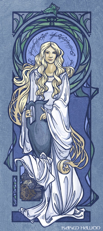 Galadriel Nouveau Print