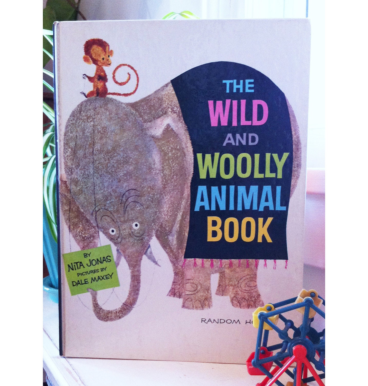 The Wild And Woolly Animal Book - by Nita Jones and Dale Maxey 1961