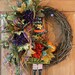 Halloween Wreath, WELCOME......The Witch Is In, Halloween Front Door Wreath, A Fun Decoration -- FREE SHIPPING