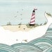 The Beacon Whale 8x10 print