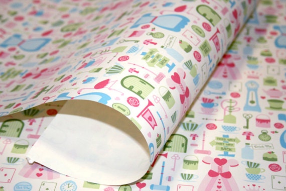 We're All Mad Here Wrapping Paper