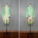 vintage . silk . kimono . WILD IRIS . floral . robe