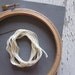 diy cross-stitch pattern/kit - amazing lace- to be framed in the 5 inch hoop VARIOUS COLORS AVAILABLE