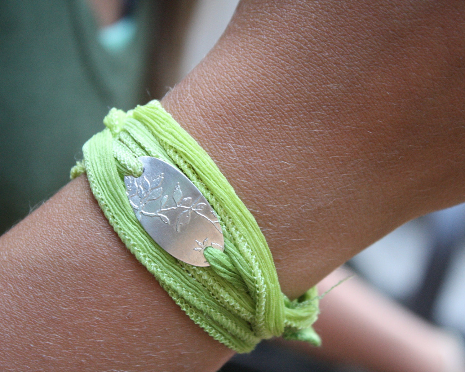 Silk Wrap Bracelet