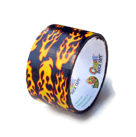 Flames Duct Tape - Duck Brand Flames Print Duct Tape
