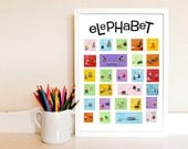 Elephabet Poster