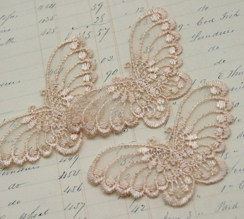 Delicate Lace Butterflies