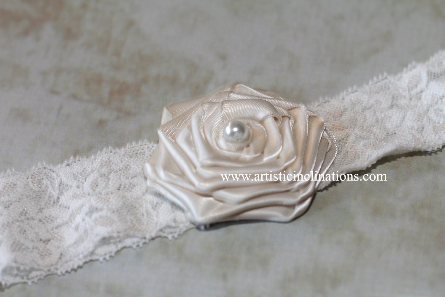 Natural Beauty - Vintage Inspired Handmade Rosette Headband, Suitable for All Ages