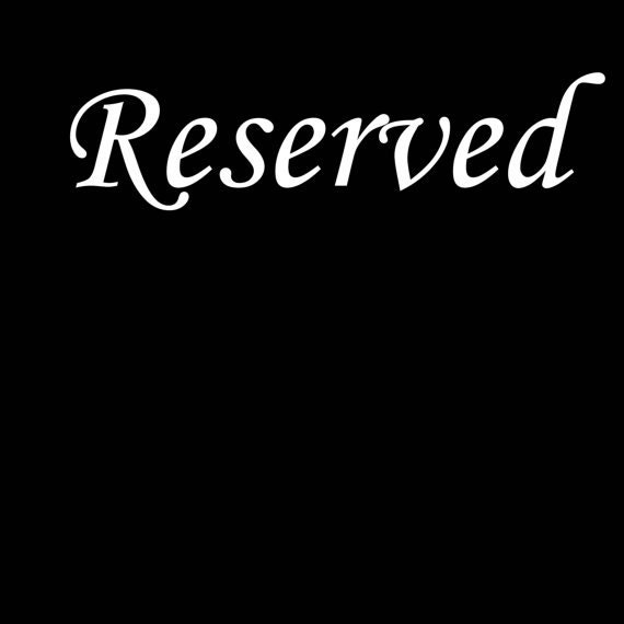 Reserved for Michelle Carballo (Cake Topper)
