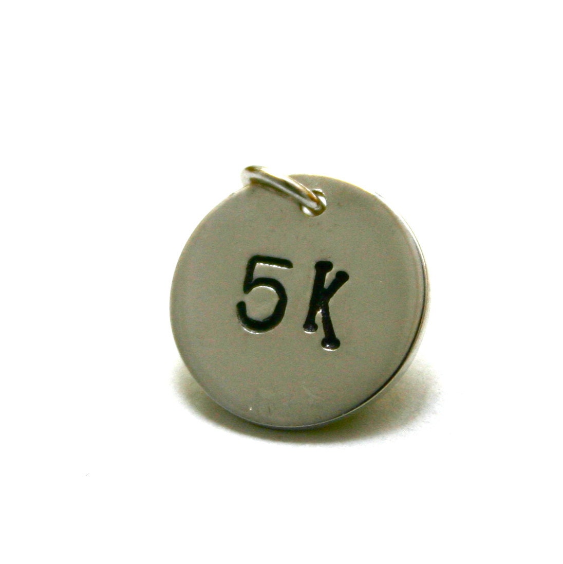 Personalized charm - running 5k charm
