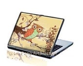 Owl Brown Bird Laptop Decal Skin