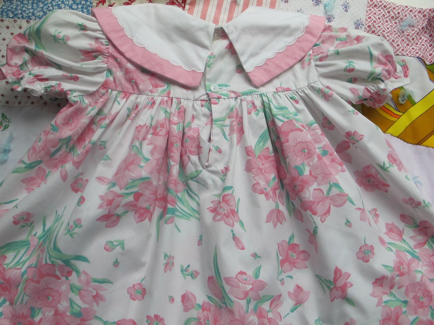 Pink Daffodil Dress 12-18 Months