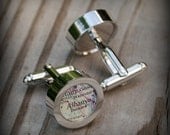 Albany Map Cuff Links - Makes a Great Gift