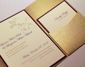 Shimmer Pocketfold Invitation Suite