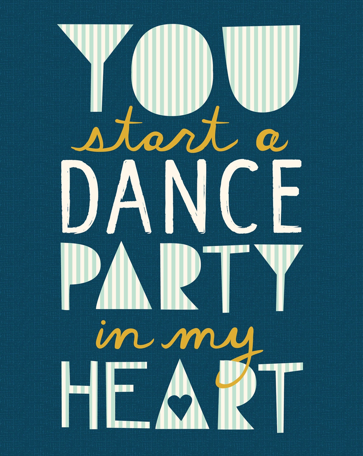 heart party 8x10