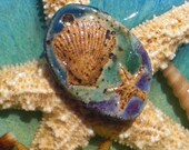 Stoneware Starfish Shell Focal