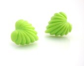 CLEARANCE SALE Green Leaf Earrings Buy 3 Get 1 Free