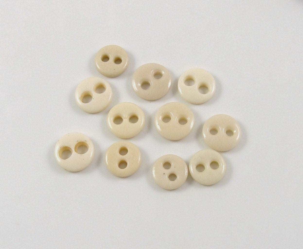 Antique Lot of 11 Antique China Buttons