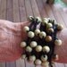 Hand Crocheted Beaded Bangle Bracelet