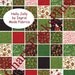 HOLLY JOLLY by Ingrid - Moda Charm Pack - Christmas - 5 inch Quilt Fabric Squares - 23100pp