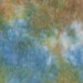 Tan, Teal, Green, Felt, Hand dyed, Unique, Serendipity by Sassa Lynne, Mixed Media Unique