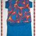 Reserved for Sphynxter Cat Clothing Sleeveless ShirtDress in Flames