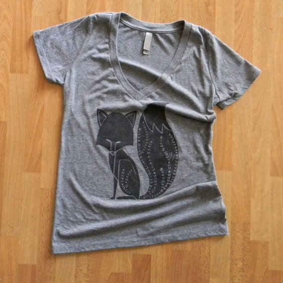 Foxy Fox - Ladies V-Neck