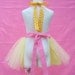 apron BELLE TUTU apron for girls fun for special occasion or birthday party dress up costume