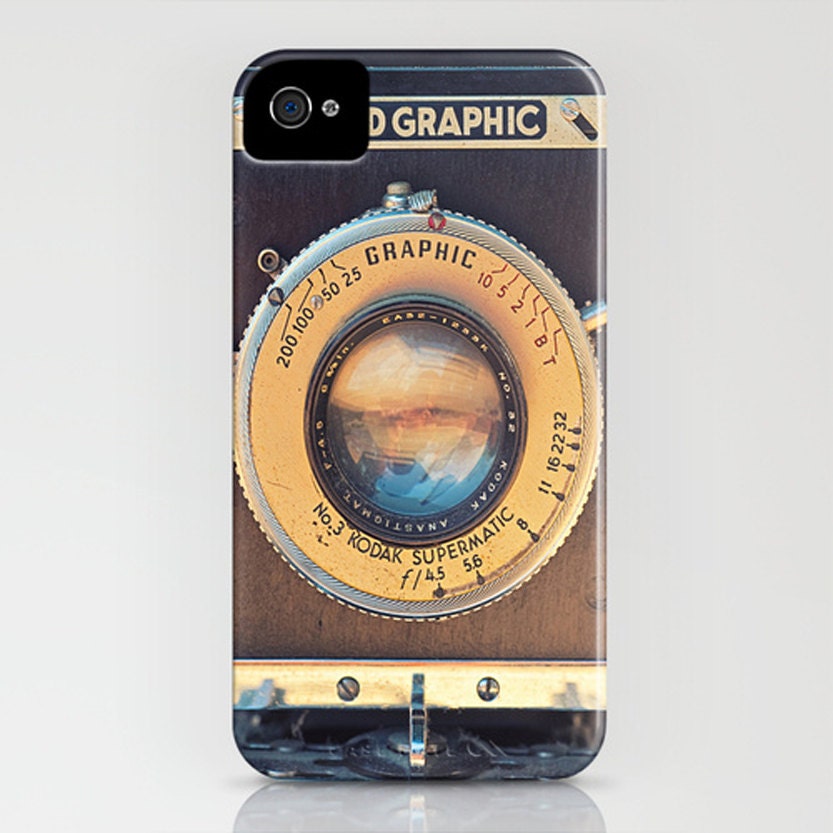 iPhone 5 Case, iPhone 5, vintage camera, case for iPhone 5, phone case, Speed Graphic, iPhone accessory