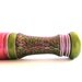 Metallic Green and Hot Pink: Hand painted Pepper Mill or Salt Mill